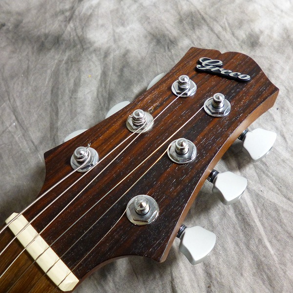 実際に弊社で買取させて頂いた★Greco/グレコ EW-88 TBK Translucent Black ペグ交換済み エレキギターの画像 1枚目