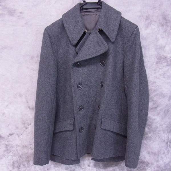 実際に弊社で買取させて頂いたKOLOR/カラー ウールカシミヤライトメルトンPコート11WCM-C03102/2