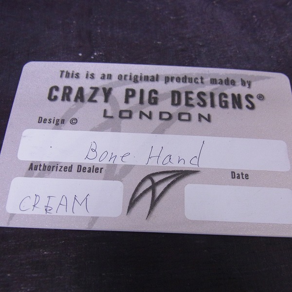 実際に弊社で買取させて頂いた【ギャラ付】CRAZY PIG/クレイジーピッグ ボーンハンドリング 10号 #12の画像 5枚目