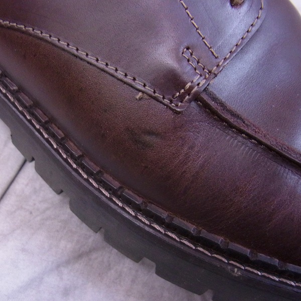 実際に弊社で買取させて頂いたBIRKENSTOCK/ビルケンシュトック TIMMINS/ティミンズ レザーシューズ ダークブラウン/43の画像 5枚目