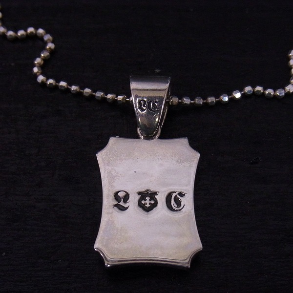 実際に弊社で買取させて頂いた【ギャラ付】Lord Camelot/ロードキャメロット フレア/百合 シールド ネックレス LC-283の画像 2枚目