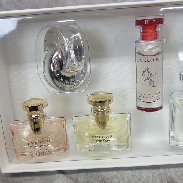実際に弊社で買取させて頂いたBVLGARI/ブルガリ ミニチュアコレクション 5ml×7Pの画像 2枚目