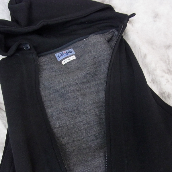 実際に弊社で買取させて頂いたBLUE BLUE/ブルーブルー ARIGATO ブラック ベスト/2の画像 4枚目