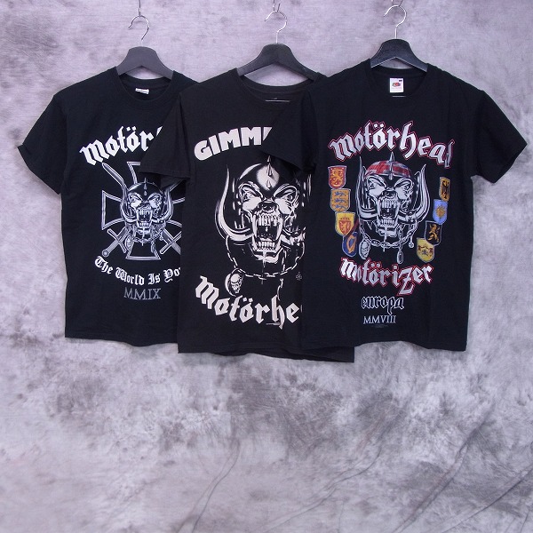 実際に弊社で買取させて頂いたMOTORHEAD/モーターヘッド 半袖バンドTシャツ/S 7点セット の画像 2枚目