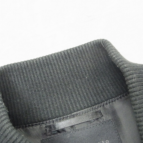 実際に弊社で買取させて頂いたjunhashimoto/ジュンハシモト 袖レザー 切替 MA-1 BLS004B04 /3の画像 6枚目