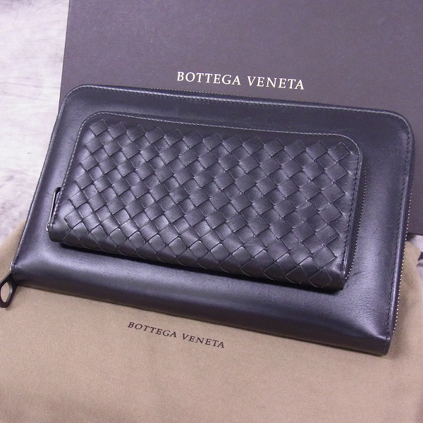 実際に弊社で買取させて頂いたBOTTEGA VENETA/ボッテガヴェネタ イントレ切替 クラッチバッグ/セカンドバッグ