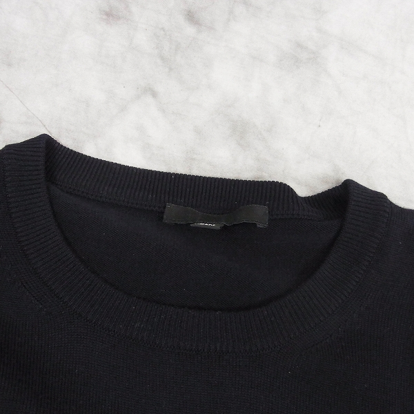 実際に弊社で買取させて頂いたHELMUT LANG/ヘルムートラング 長袖ウールニット/46の画像 6枚目