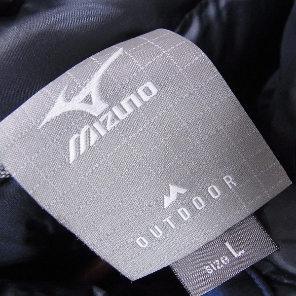 実際に弊社で買取させて頂いた【未使用】MIZUNO/ミズノ ゴルフウェア ダウンベスト ブルー/Lの画像 2枚目