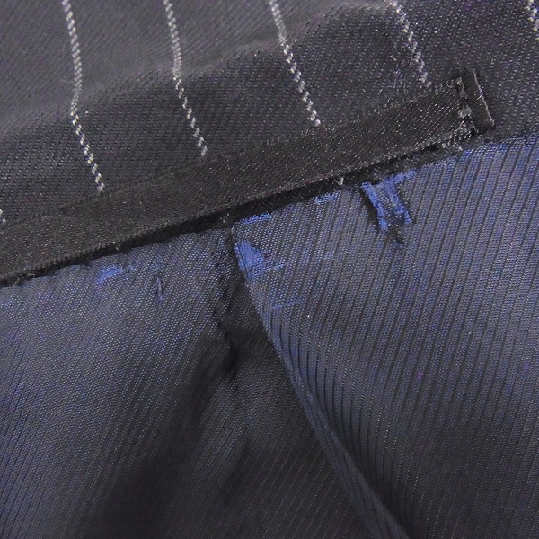 実際に弊社で買取させて頂いたEDIFICE/エディフィス ストライプ 2Bスーツ セットアップ/48の画像 5枚目