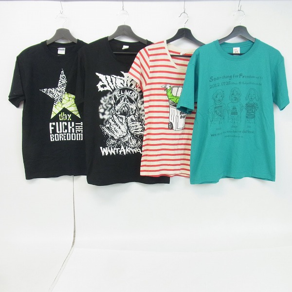 実際に弊社で買取させて頂いたdustbox/ダストボックス I SCREAM U SCREAM バンドTシャツ/タンクトップ 10点セットの画像 3枚目