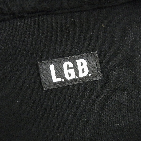 実際に弊社で買取させて頂いたLGB/ルグランブルー ラクーンファーコーティングジップアップパーカー PARKA/MID MJKU4052/1の画像 2枚目