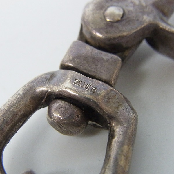 実際に弊社で買取させて頂いたTHIRTEEN DESIGNS/サーティーンデザインズ マッドスカルリンク ウォレットチェーンの画像 6枚目