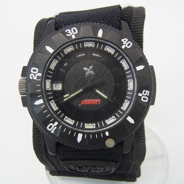 実際に弊社で買取させて頂いたLUMINOX/ルミノックス 影/シャドウ 手裏剣 日米限定モデル/500本限定 デイト LSC-003【動作未確認】