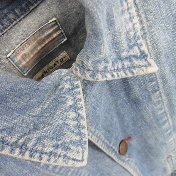 実際に弊社で買取させて頂いたBLUE BLUE/ブルーブルー デニム ボタン/ジップ ジャケット 2点セットの画像 3枚目