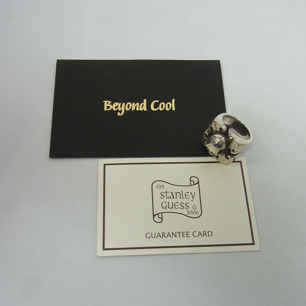 実際に弊社で買取させて頂いた【ギャラ付】STANLEY GUESS/スタンリーゲス ガンズ カルリング w/ダイヤモンド/17号の画像 8枚目