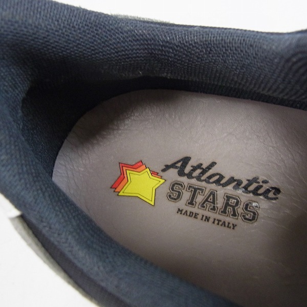 実際に弊社で買取させて頂いたAtlantic STARS/アトランティックスターズ ANTARES/アンタレス  スエード ヴィブラム camoscio nero tricolor/43の画像 4枚目