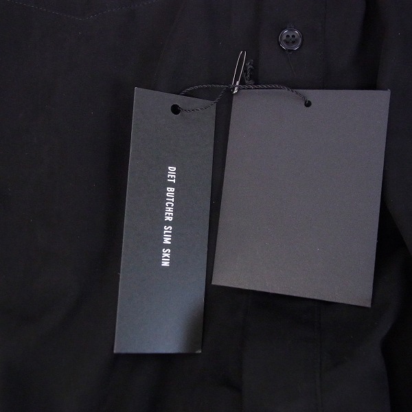 実際に弊社で買取させて頂いたDIET BUTCHER SLIM SKIN/ダイエットブッチャースリムスキン 16FW ビッグシルエットシャツ D163S268の画像 7枚目
