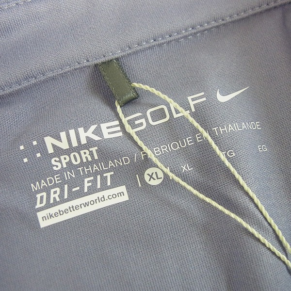 実際に弊社で買取させて頂いたLANVIN/ランバン NIKEGOLF DAKS 等 半袖 ポロシャツ ゴルフウェア XL/38/L/LL×2/5点セットの画像 4枚目