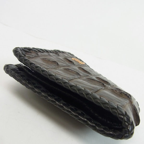 実際に弊社で買取させて頂いたSTANLEY GUESS/スタンリーゲス クロコダイル 2つ折り財布/ウォレットの画像 3枚目