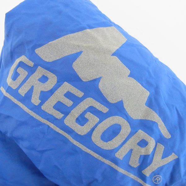 実際に弊社で買取させて頂いたGREGORY/グレゴリー Raincover/レインカバー ブルー 60Lの画像 3枚目