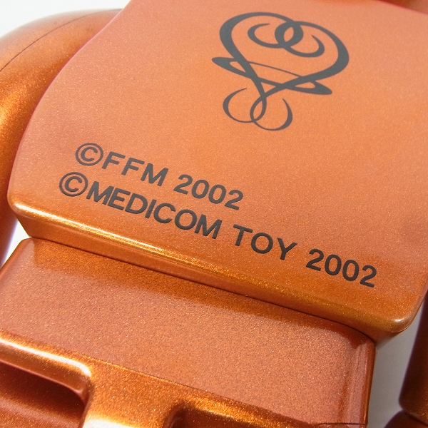 実際に弊社で買取させて頂いたMEDICOM TOY/メディコムトイ ベアブリック キャラ博限定 藤井フミヤデザイン/400％の画像 6枚目