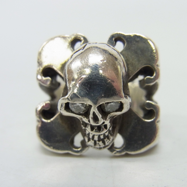 実際に弊社で買取させて頂いた【ギャラ付】STANLEY GUESS/スタンリーゲス ガンズ カルリング w/ダイヤモンド/17号の画像 1枚目