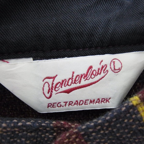TENDERLOIN/テンダーロイン T-BLANKET SHT B ブランケットシャツ ...