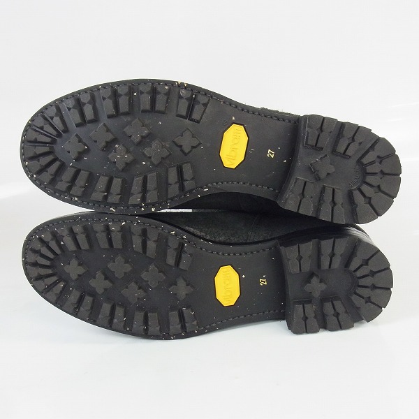 実際に弊社で買取させて頂いたFACTOTUM/ファクトタム バックジップ エンジニアブーツ グッドイヤーウェルト製法/27の画像 2枚目