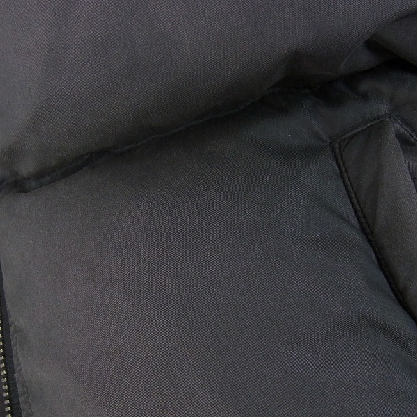 実際に弊社で買取させて頂いたMIHARA YASUHIRO/ミハラヤスヒロ 2WAY/レザー切替ダウンジャケット Sの画像 7枚目