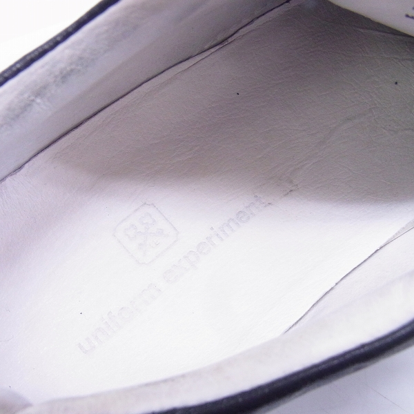 実際に弊社で買取させて頂いたuniform experiment/ユニフォームエクスペリメント スニーカー/9838/41の画像 5枚目