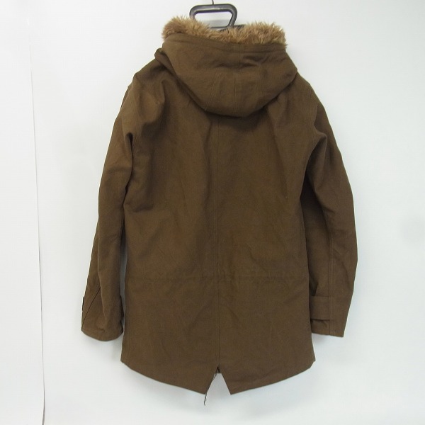 実際に弊社で買取させて頂いたBLUEBLUE/ブルーブルー /ハリウッドランチマーケット モッズコート 裏地迷彩/カモフラ Lの画像 1枚目