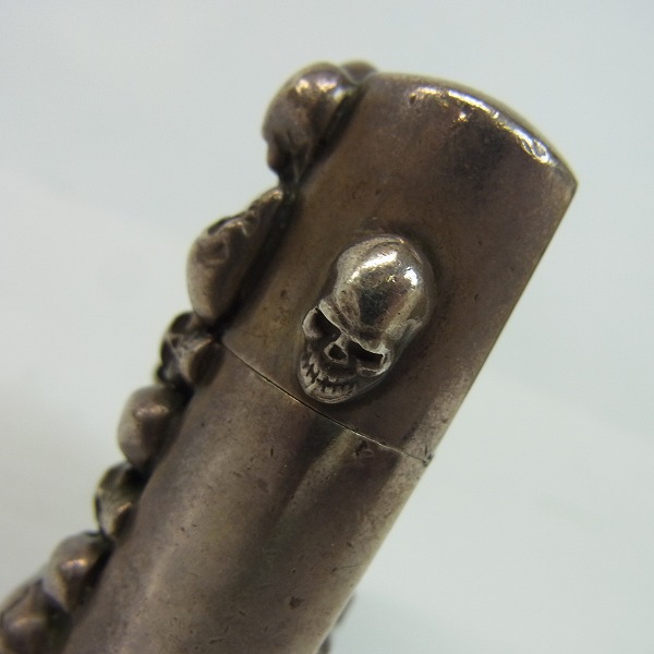 実際に弊社で買取させて頂いたSTANLEY GUESS/スタンリーゲス マルチスカルZIPPOw/ストーンアイズ/ラージ の画像 4枚目