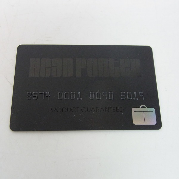 実際に弊社で買取させて頂いた【未使用】HEAD PORTER/ヘッドポーター 三つ折り財布/ウォレット/小銭入れ有りの画像 8枚目