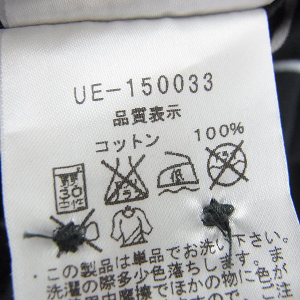 実際に弊社で買取させて頂いたunfiorm experiment/ユニフォームエクスペリメント ウィンドーペーン シャツ UE-150033/3の画像 3枚目