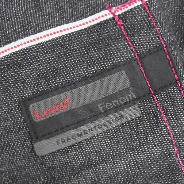 実際に弊社で買取させて頂いたLEVI’S Fenom/リーバイスフェノム ワイドデニムパンツ/FMSHT-0006/36の画像 5枚目