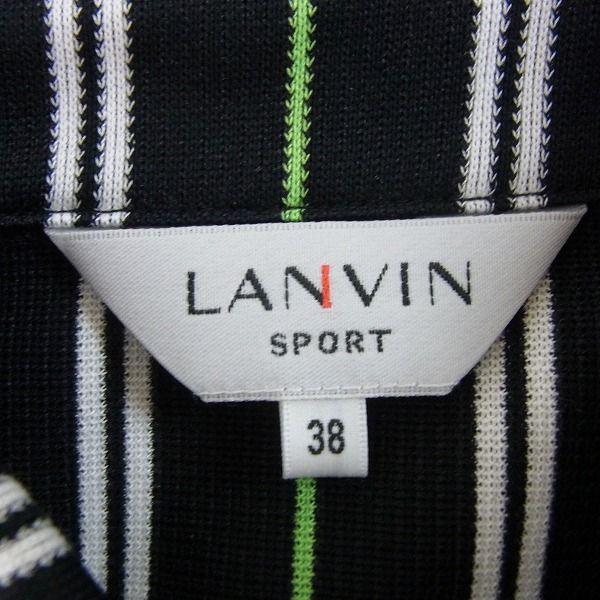 実際に弊社で買取させて頂いたLANVIN/ランバン NIKEGOLF DAKS 等 半袖 ポロシャツ ゴルフウェア XL/38/L/LL×2/5点セットの画像 2枚目