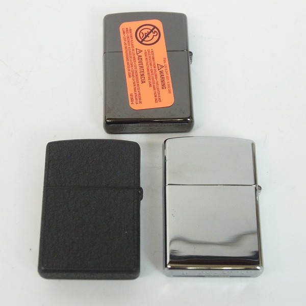 実際に弊社で買取させて頂いたZIPPO エボニー Barbour St/本部 60周年 1932 WINDPROOF等 3点セットの画像 1枚目