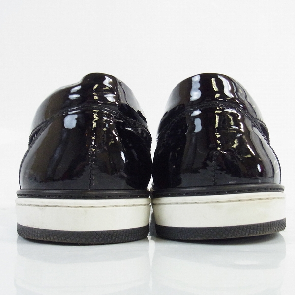 実際に弊社で買取させて頂いたJIMMY CHOO/ジミーチュウ 千鳥格子柄 スリッポンシューズ/41の画像 1枚目