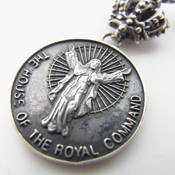 実際に弊社で買取させて頂いた【難有】ROYAL ORDER/ロイヤルオーダー HOUSE CROWN w/CROWN HOOK クラウン/メダル ピアス/SE330の画像 2枚目