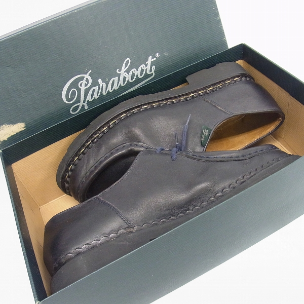 実際に弊社で買取させて頂いたParaboot/パラブーツ MICHAEL/ミカエル チロリアンブーツ 721210/4.5の画像 6枚目