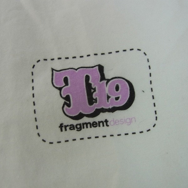 実際に弊社で買取させて頂いたT19 x FRAGMENT DESIGN/T19×フラグメント DESTROY TEE Tシャツ/Mの画像 4枚目