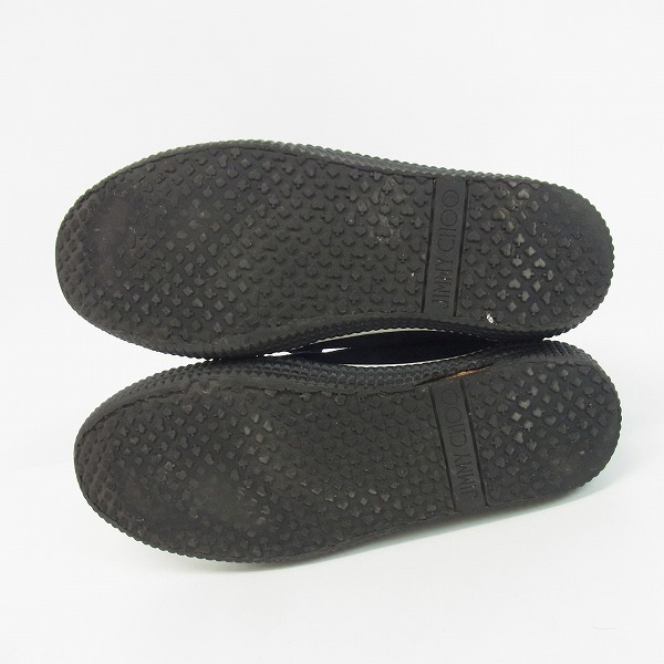 実際に弊社で買取させて頂いた【観賞用】JIMMY CHOO/ジミーチュウ ハイカットレースアップレザースニーカー/42の画像 2枚目