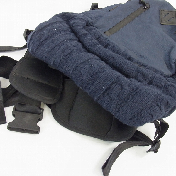 実際に弊社で買取させて頂いた【難有】visvim/ビズビム BALLISTIC 20L ニット切り替えリュック バックパックの画像 2枚目