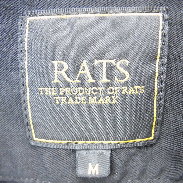 実際に弊社で買取させて頂いたRats/ラッツ 16SS レーヨン プリント オープンカラー 半袖 シャツ 16RS-0607/Mの画像 2枚目