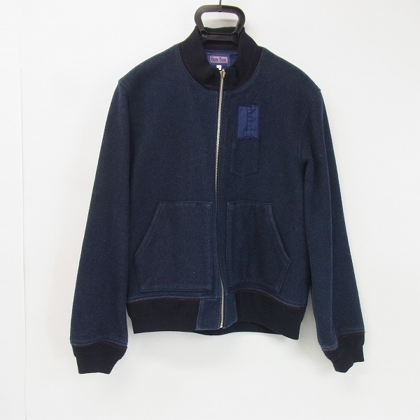 実際に弊社で買取させて頂いたBLUE BLUE/ブルーブルー センタージップ ウール ブルゾン/2