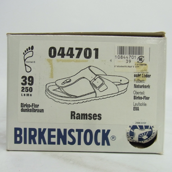 実際に弊社で買取させて頂いたBIRKENSTOCK/ビルケンシュトック RAMSES/ラムゼス サンダル/25の画像 7枚目