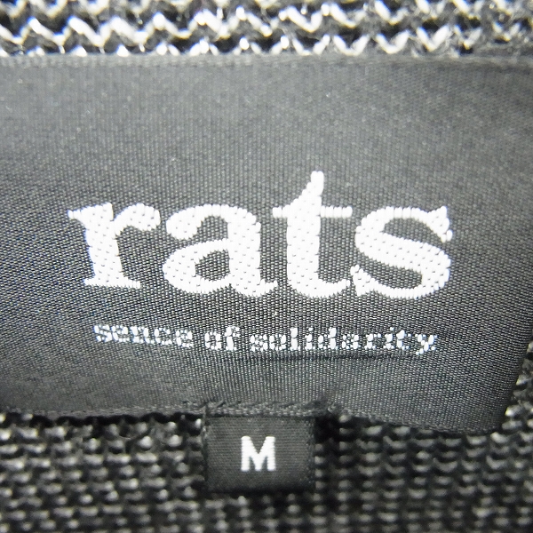 実際に弊社で買取させて頂いたRats/ラッツ 17AW ジャガード デビルニット セーター 17'SPN-1202/Mの画像 2枚目