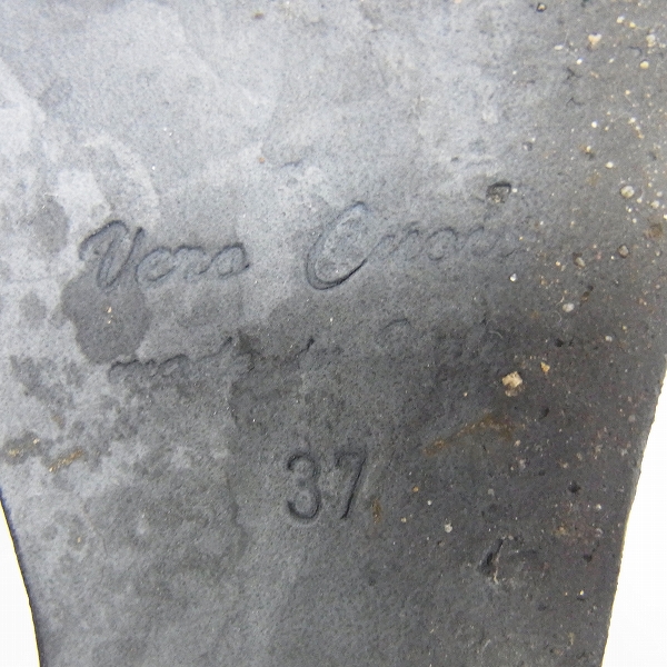 実際に弊社で買取させて頂いたANN DEMEULEMEESTER/アンドゥムルメステール グラディエーター ウェッジ パンプス 37の画像 5枚目