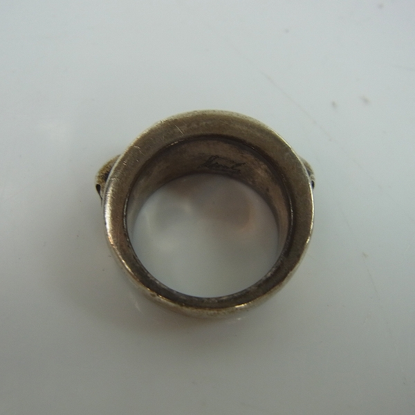 実際に弊社で買取させて頂いたSTANLEY GUESS/スタンリーゲス スカルVバンドリング 15.5号の画像 4枚目