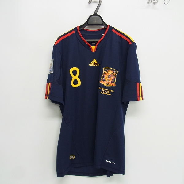 未使用】adidas/アディダス 10-11 スペイン代表 アウェイ シャビ